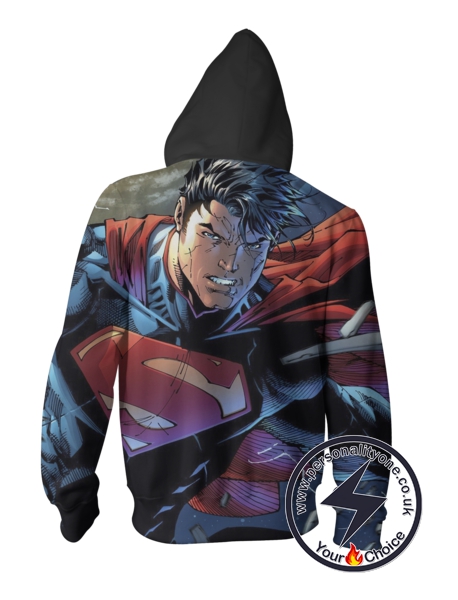 Superman - Superman ZipUp 3D - Superman Hoodies Jackets